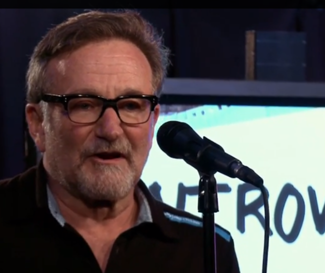 Video Licks: Robin Williams takes over “Set List”