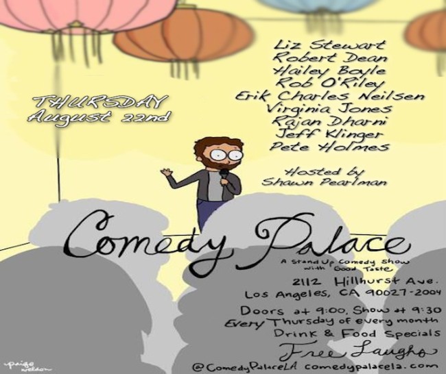 Quick Dish: Comedy Palace with Pete Holmes TONIGHT
