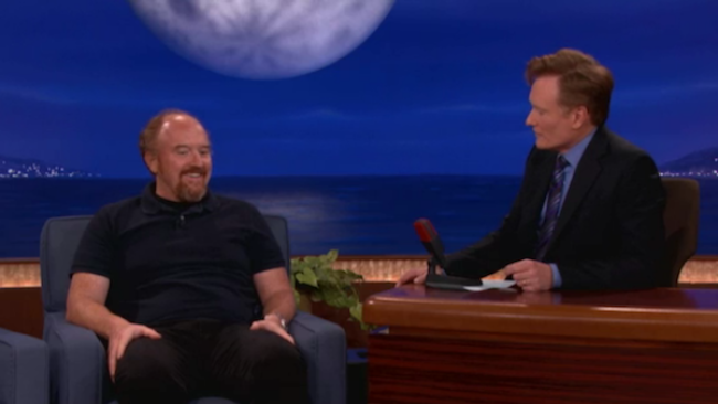 Video Licks: Get all the highlights of Louis CK’s appearance on CONAN here