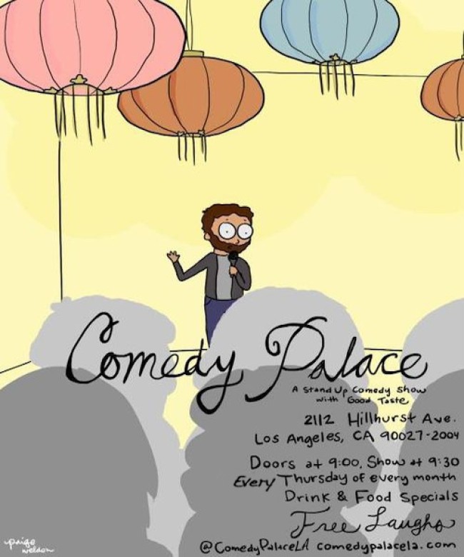 Quick Dish: Get yourself to Comedy Palace TOMORROW Oct 3 for some Delaney and Shlesinger