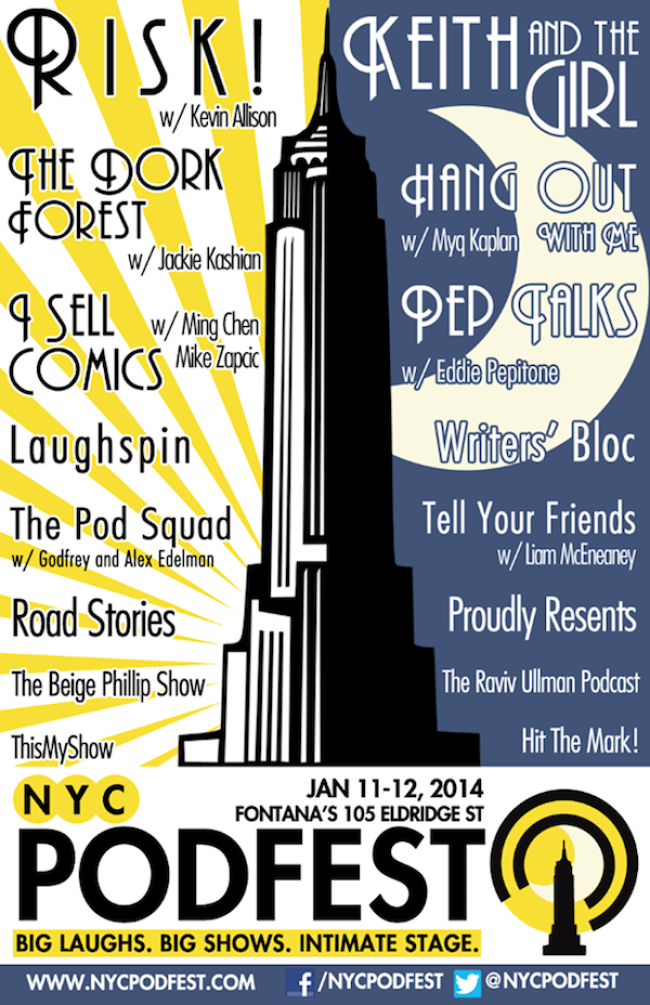 Quick Dish: The NY Podcast Festival Lineup Looks Awesome