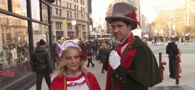 Video Licks: Sing in the Holidays with some ‘Billy on the Street’ feat. Amy Poehler