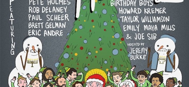 Quick Dish: Join Pete Holmes, Eric Andre, Emily Maya Mills & MORE for Comedy for the Holidays II at The Troubadour
