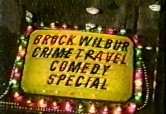 Tasty News: Brock Wilbur’s CRIME TRAVEL is Available on YouTube NOW