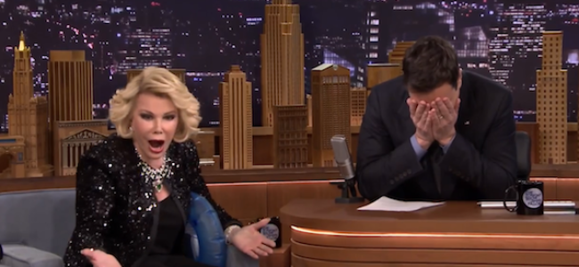 Video Licks: Joan Rivers Returns as a Guest on ‘The Tonight Show Starring Jimmy Fallon’