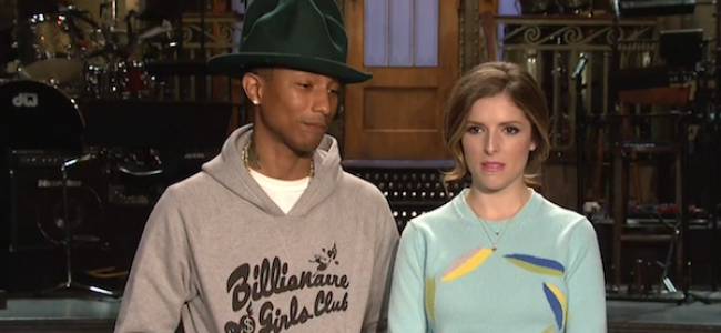 Video Licks: Check Out a Preview of SNL with Anna Kendrick & Pharrell