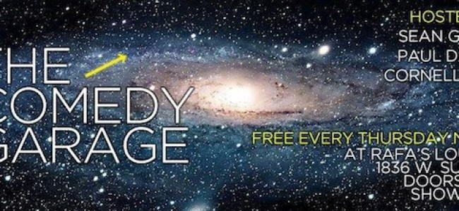 Quick Dish: Check out THE COMEDY GARAGE ‘Cosmos Edition’ Tonight at Art Lounge