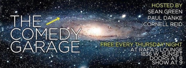 Quick Dish: Check out THE COMEDY GARAGE ‘Cosmos Edition’ Tonight at Art Lounge
