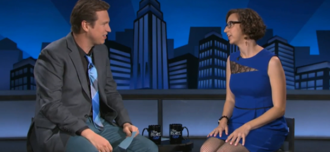 Video Licks: Watch Pete The Therapy Clown & Kristen Schaal on The Pete Holmes Show