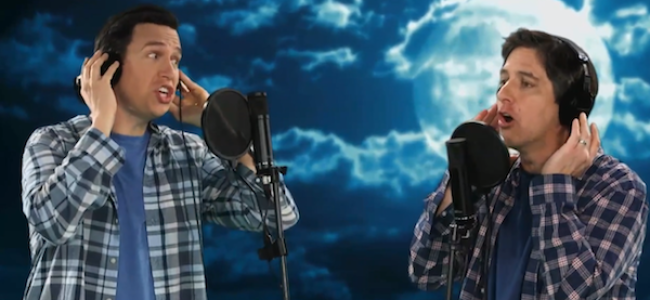 Video Licks: Seeing double? WATCH TWO Singing Romanos on The Pete Holmes Show