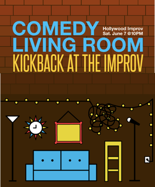 Quick Dish: Comedy Living Room’s ‘Kick Back at the Improv’ Happens SATURDAY