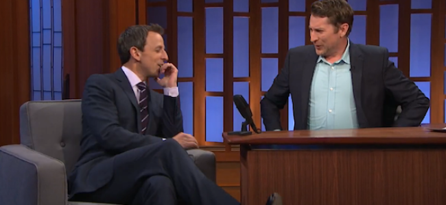 Video Licks: Watch Scott Aukerman Take Over Late Night with Seth Meyers
