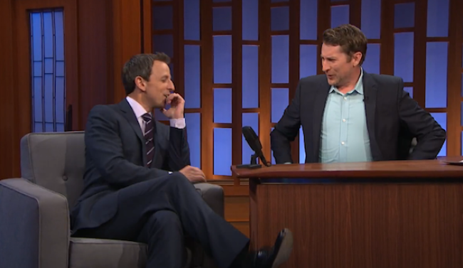 Video Licks: Watch Scott Aukerman Take Over Late Night with Seth Meyers