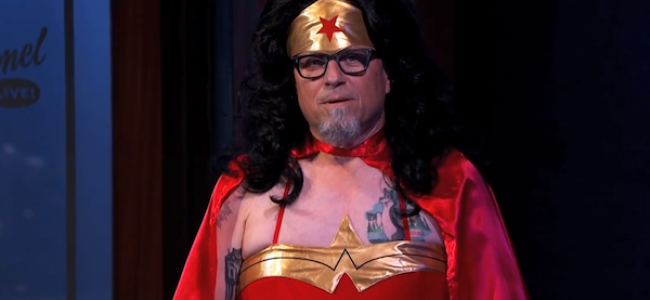 Video Licks: DC Unveils the First Male Wonder Woman on Kimmel
