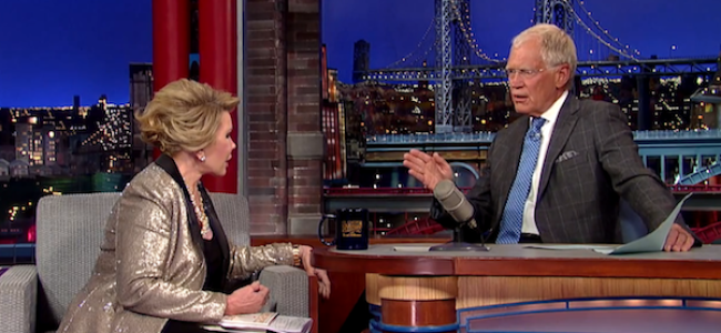Video Licks: Watch Letterman Walk Out on Joan Rivers CNN-style