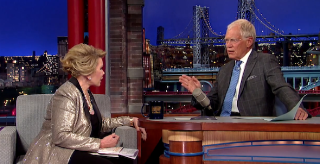 Video Licks: Watch Letterman Walk Out on Joan Rivers CNN-style