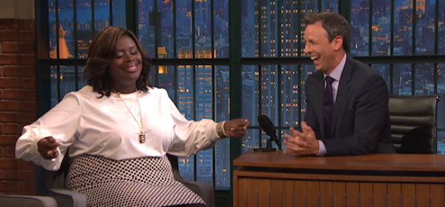 Video Licks: Retta Shares Her Favorite Emmy Party Moment on ‘Late Night’