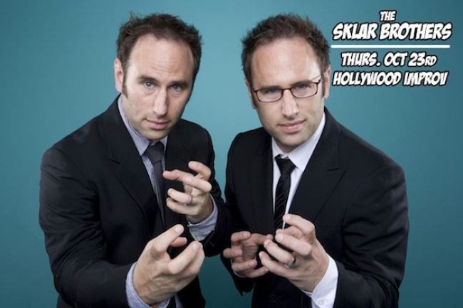 Quick Dish: Tomorrow 10.23 Loud Village at the Improv ft. The Sklar Brothers