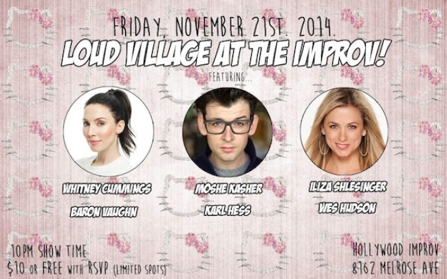 Quick Dish: Get Your Loud Village Comedy On at the Improv 11.21