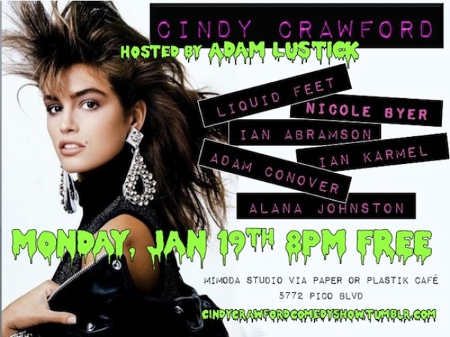 Quick Dish: Monday 1.19 Pump Some Cindy Crawford Show in Your Life