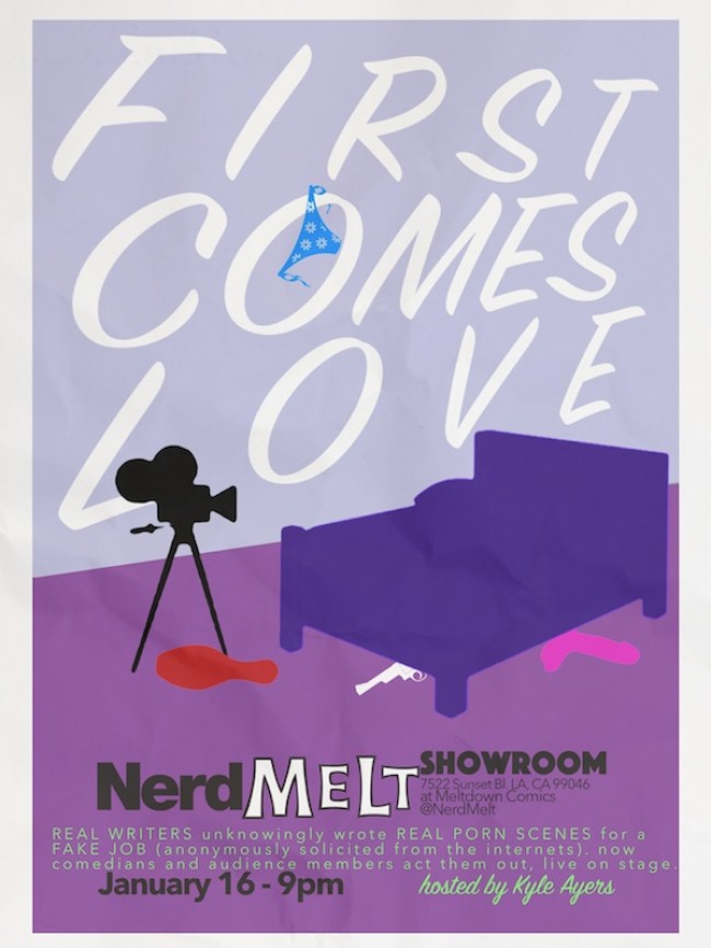 Quick Dish: One Week From Today 1.16 FIRST COMES LOVE Hits NerdMelt