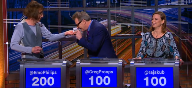 Video Licks: Watch Emo Philips Make The Smartest Man in the World Snort on @MIDNIGHT
