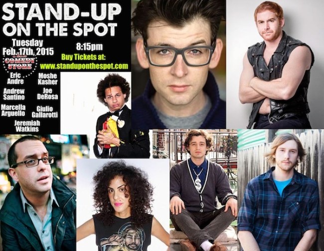 Quick Dish: Stand-Up on the Spot Hits the Comedy Store TONIGHT 2.17