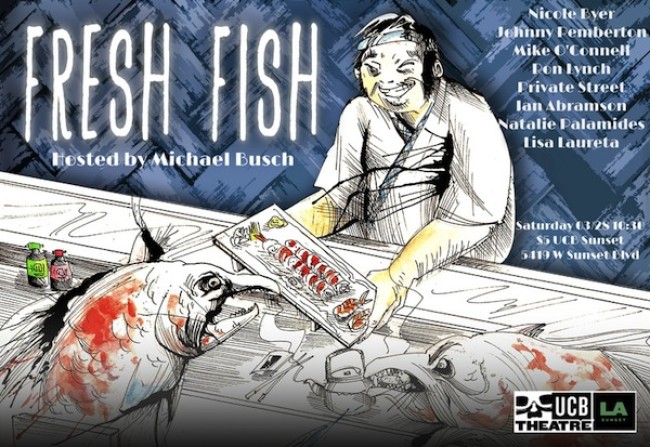 Quick Dish: FRESH FISH For You & Me 3.28 at UCB Sunset