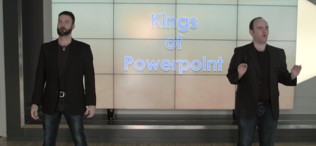 Video Licks: The ‘Kings of Powerpoint’ Suggest a New Way to Consume Popcorn