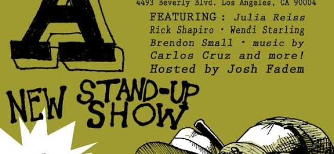 Quick Dish: Hump Day 3.18 Means A NEW STAND-UP SHOW at the Copper Still Bar