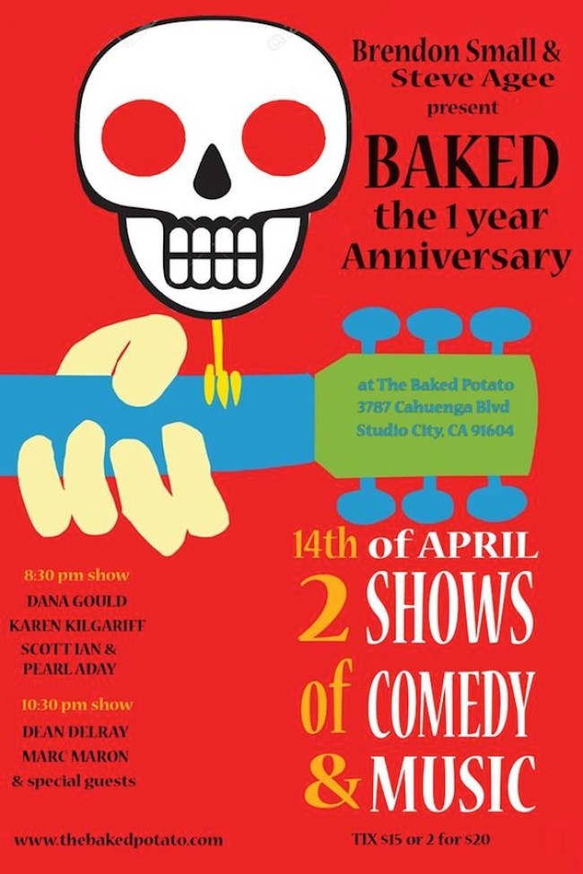 Quick Dish: The BAKED One Year Anniversary 4.14 at The Baked Potato