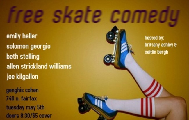 Quick Dish: Everybody FREE SKATE 5.5 at Genghis Cohen