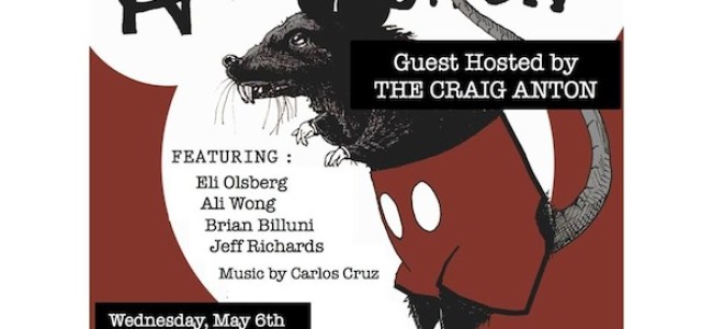 Quick Dish: A NEW STAND UP SHOW Tonight 5.6 with Guest Host THE Craig Anton