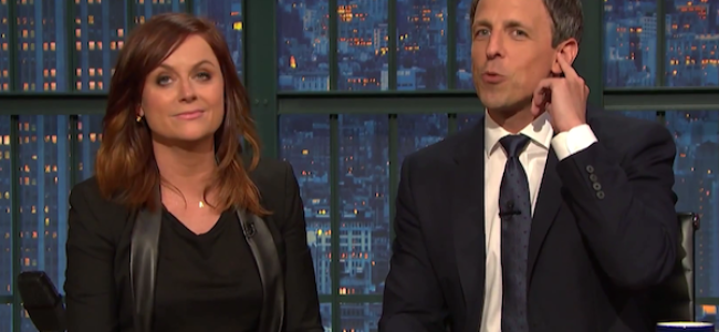Video Licks: Amy Poeler & Seth Meyers Defend Women’s Sports on A New REALLY?!