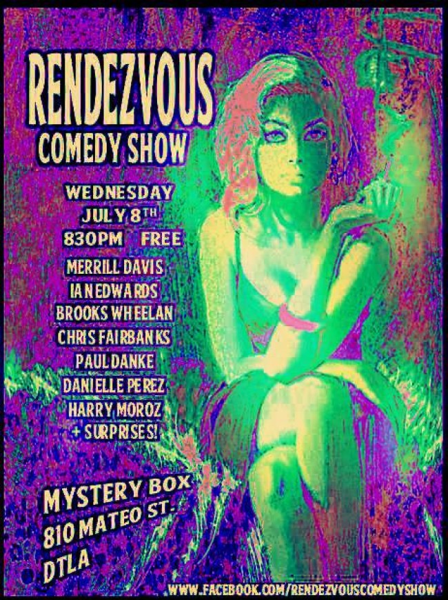 Quick Dish: Rendezvous is TONIGHT 7.8 at The Mystery Box