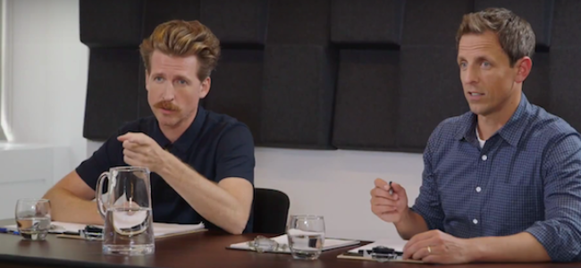 Video Licks: Watch Seth & Josh Meyers’ Attempt To Recruit Some Siblings