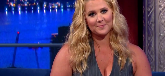 Video Licks: AMY SCHUMER Apologizes To Her Teachers on Colbert’s ‘Late Show’