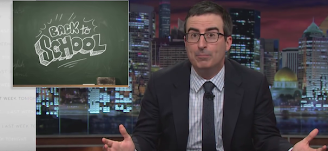Video Licks: Cure The Back To School Blues with Some LAST WEEK TONIGHT Lessons