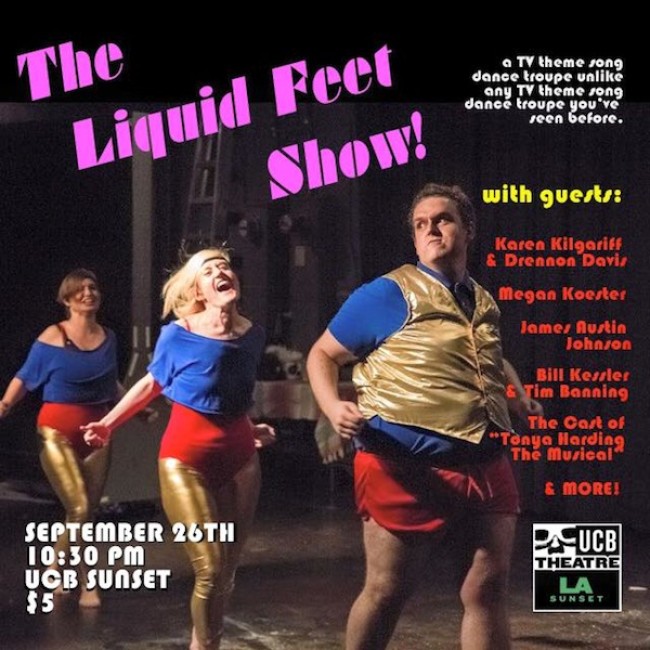 Quick Dish: Get Warmed Up For LIQUID FEET Tomorrow 9.26 at UCB Sunset
