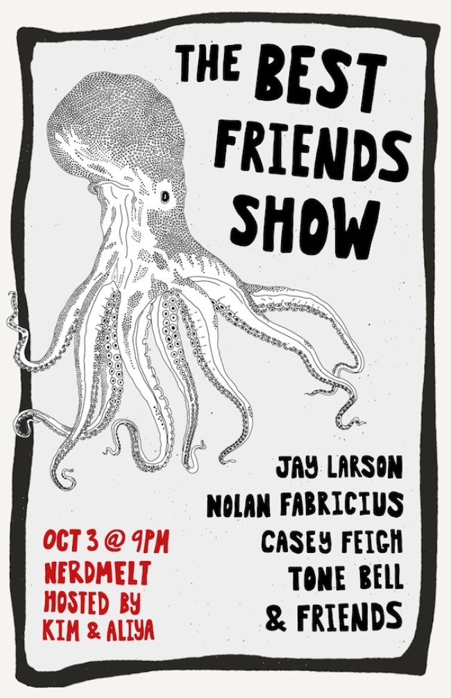 Quick Dish: See The BEST FRIENDS Show TONIGHT 10.3 at NerdMelt