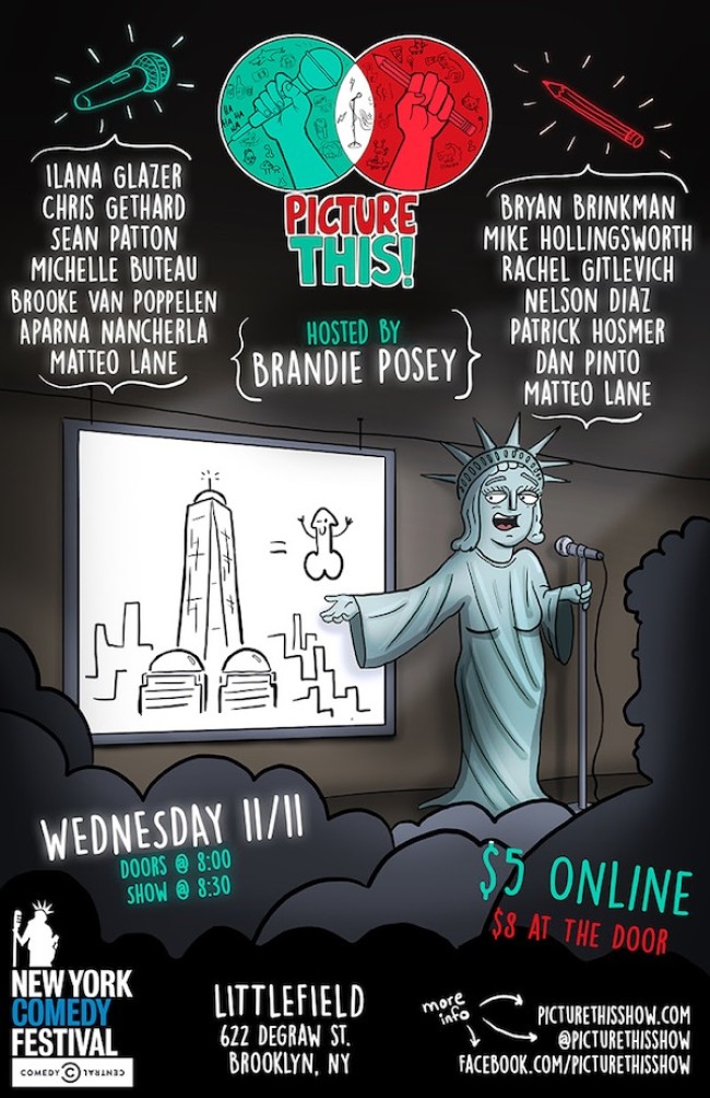 Quick Dish: Picture This! at The NEW YORK COMEDY FESTIVAL Edition 11.11 at Littlefield