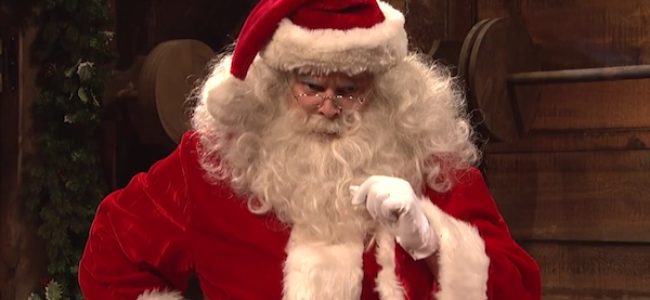Video Licks: Get in The Holiday Spirit With Two Very Naughty SNL Santa Sketches