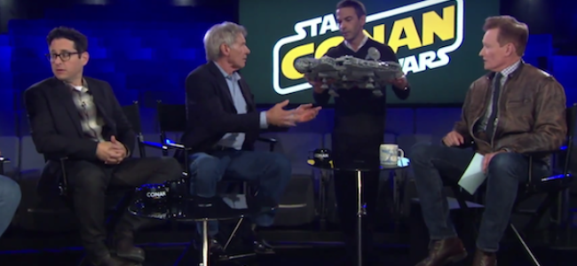 Video Licks:  CONAN’s Jordan Schlansky Has a Special Star Wars Request for Harrison Ford