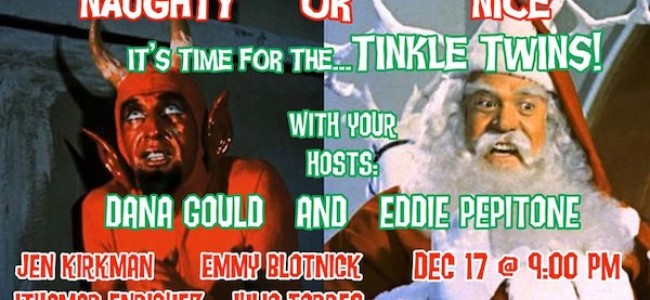 Quick Dish: Be Naughty or Nice with THE TINKLE TWINS 12.17 at NerdMelt
