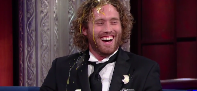 Video Licks:  “Silicon Valley’s” T.J. MILLER Talks ‘Blowin’ Up’ on Colbert