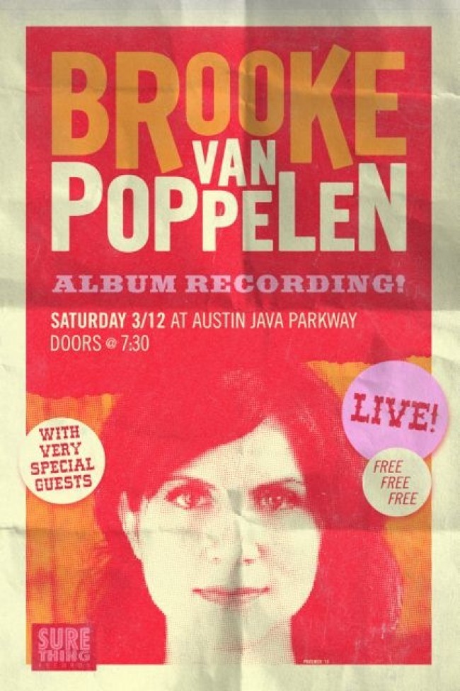 Tasty News: BROOKE VAN POPPELEN Recording Her Debut Comedy Album in Austin This March