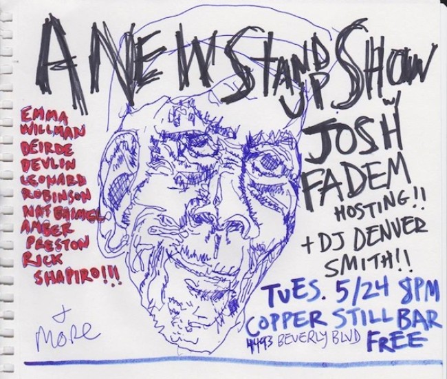 Quick Dish: A New Stand-Up Show TONIGHT 5.24 in Koreatown