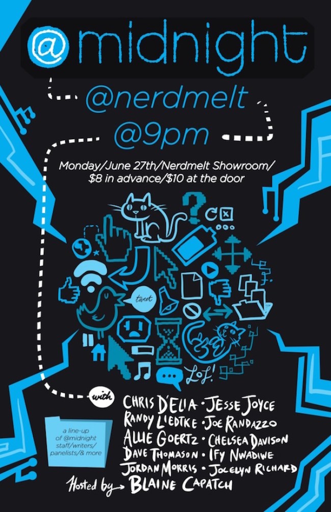 Quick Dish: @Midnight Comes To The Nerdmelt Showroom 6.27