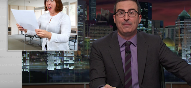 Video Licks: Janice In Accounting Finally Gave A F**k on LAST WEEK TONIGHT