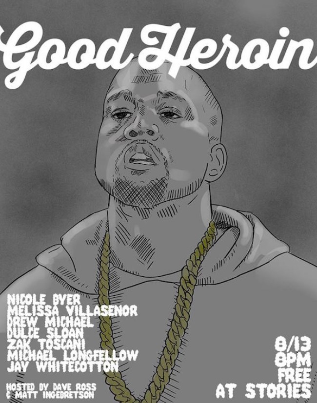 Quick Dish: GOOD HEROIN with Nicole Byer Tomorrow 8.13 at Stories Echo Park